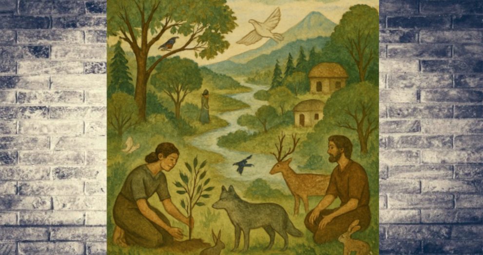 El padre nuestro original es puro himno ecologista