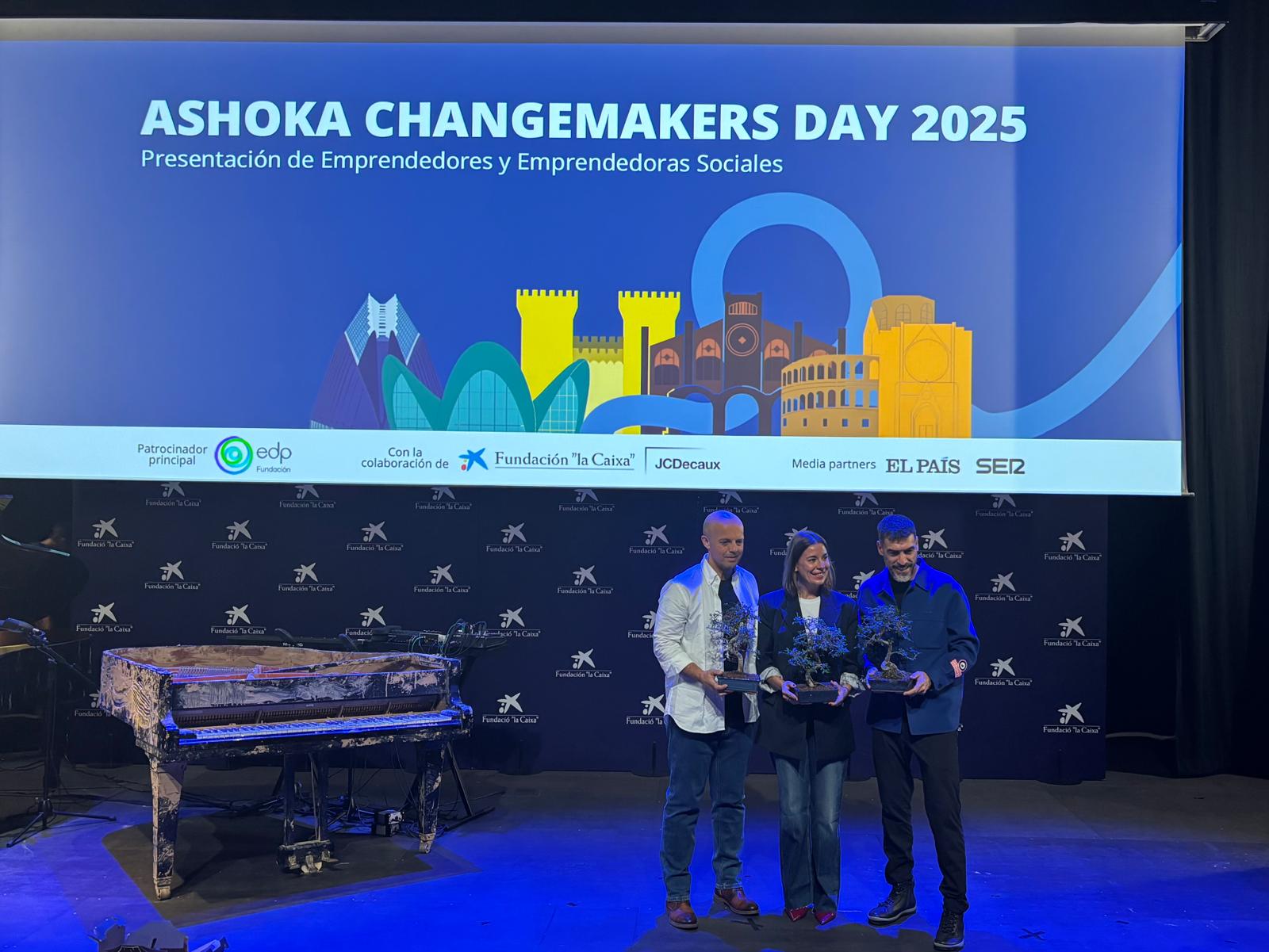 Ashoka presenta en Valencia a los tres emprendedors sociales que se suman a su red global