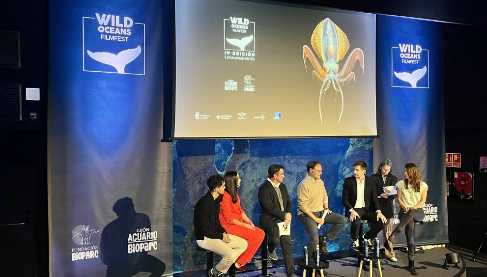 Inauguración Wild Oceans FilmFest 2025, festival de cine en defensa de los océanos.