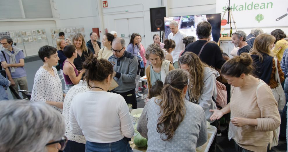 La feria eo de Euskadi Bioterra recibe 9.000 visitantes