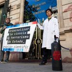 Tres activistas de Rebelión Científica irán a juicio por una protesta climática no violenta