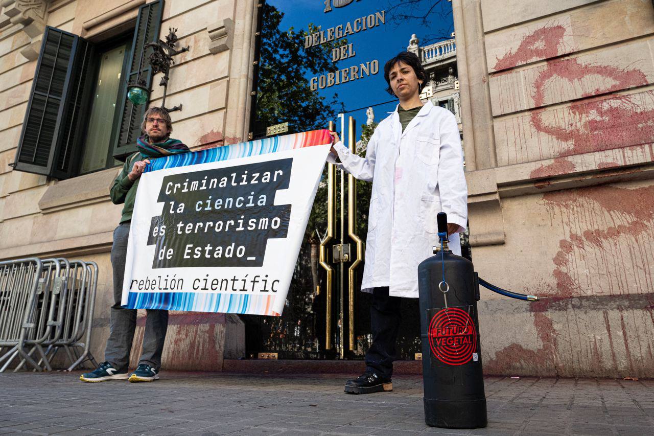 Tres actvistas de Rebelión Científica irán a juicio por una protesta climática no violenta