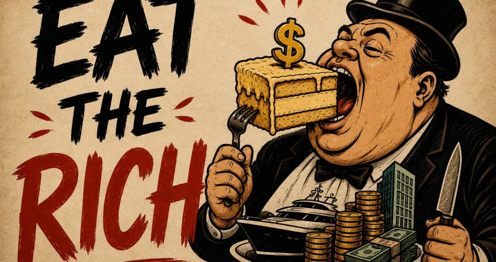 La hora de comerse a los ricos
