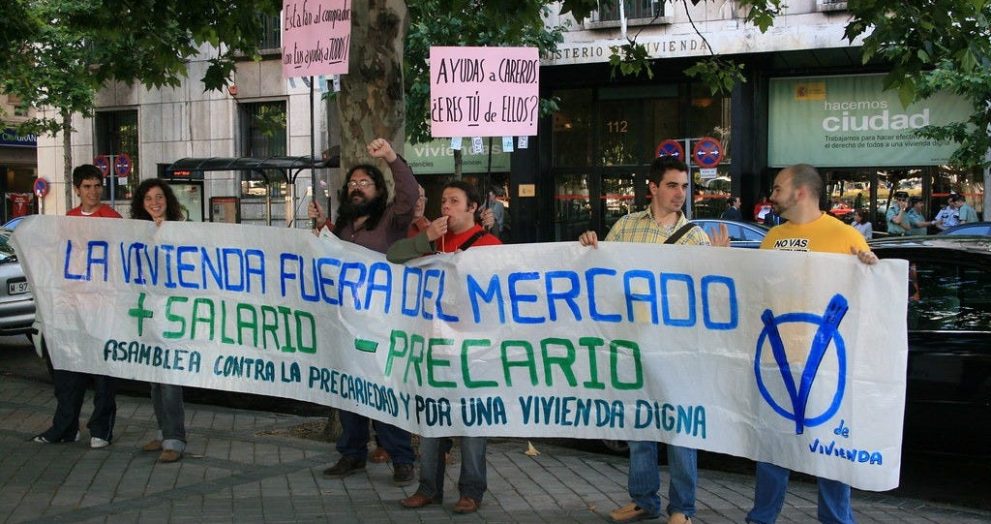 Poniendo el cuerpo por Maricarmen... y por una vivienda digna