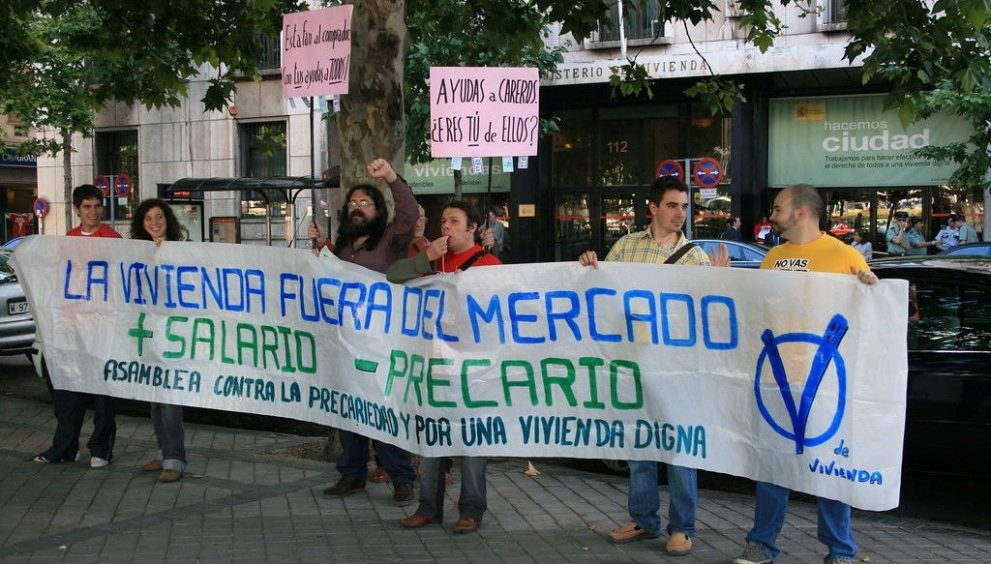 Poniendo el cuerpo por Maricarmen... y por una vivienda digna