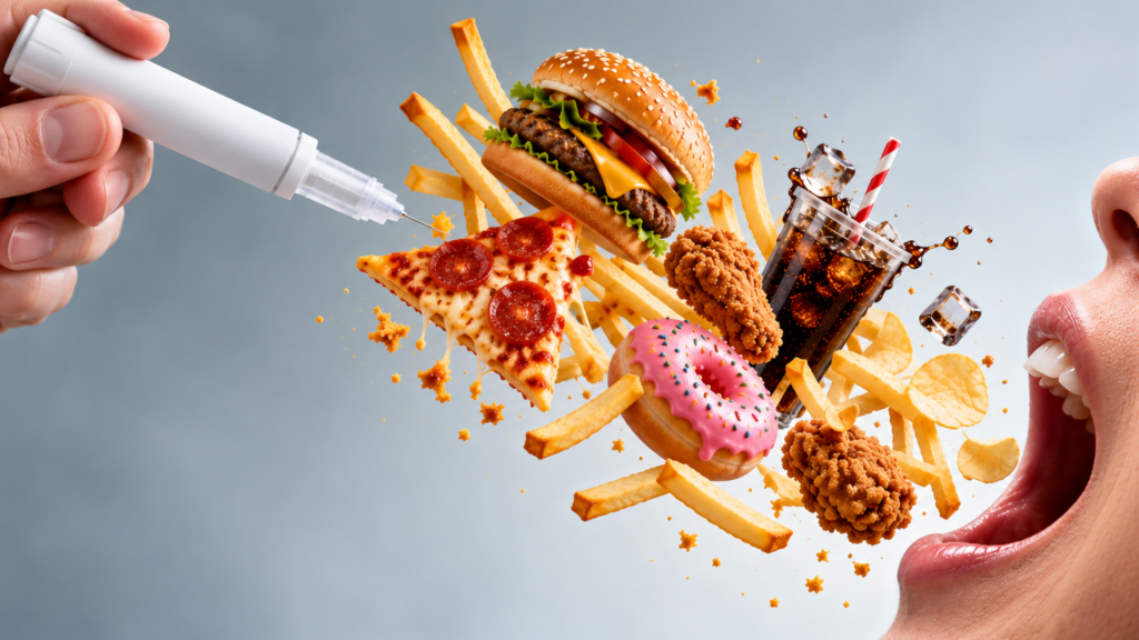 ¿Adelgazar para atiborrarse de comida basura? contra el modelo de Ozempic y el resto de medicamentos para adelgazar